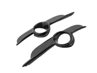 Juego de biseles para faros antiniebla de fibra de carbono. Porsche 987.1 Cayman - 98750572100G2X, 98750572200G2X, 9875057230001C, 9875057240001C - E408